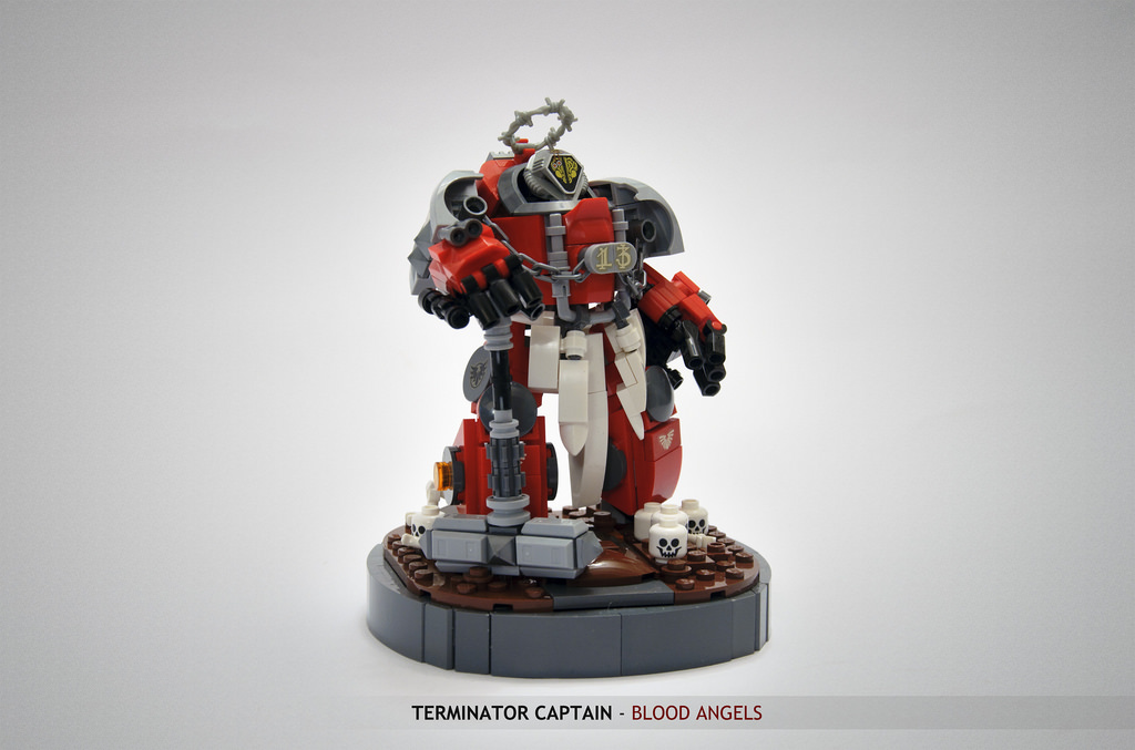 Blood Angels Captain In Terminator Armour