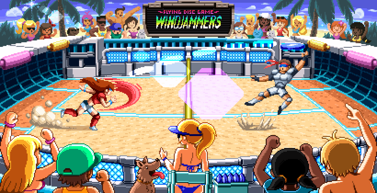 Windjammers vinyl soundtrack https://www.fangamer.com/products/windjammers-vinyl-soundtrack
