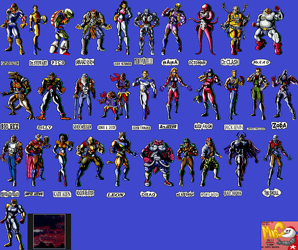 Nintendo 64 - F-Zero X - Character Portraits